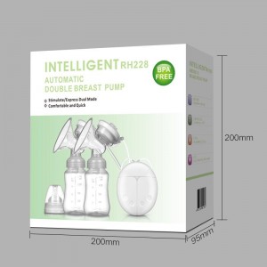 Двойной электрический молокоотсос Intelligent Breast Pump RH228 оптом.